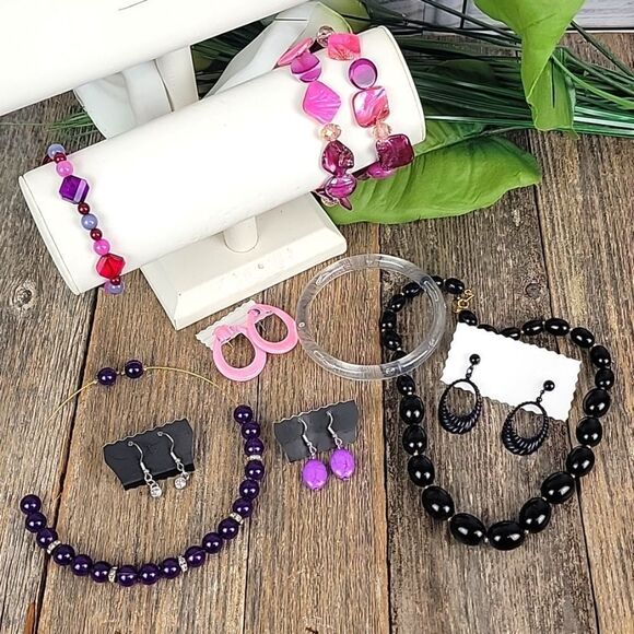 Fashion jewelry bundle 9 items - Picture 1 of 11
